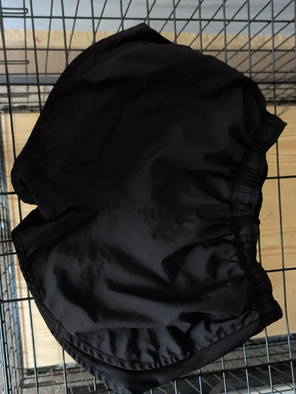 Nike Black Shorts with White Swoosh